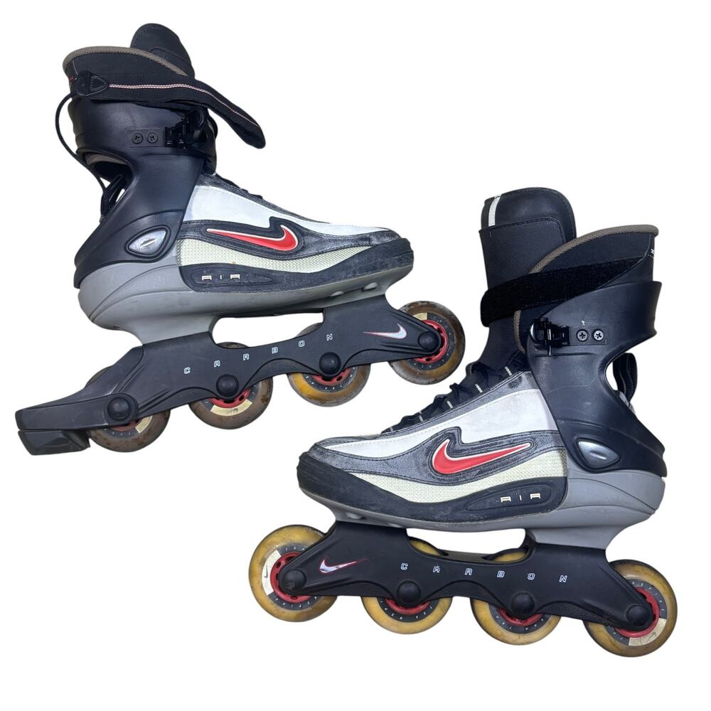 vintage y2k 2000 Nike Air Carbon roller blades mens US 9 retro sportswear 2000s